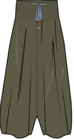 Dresses|Pants|Passenger Daylily Loose Pant - Khaki Green KhakiGreen