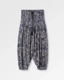 Overalls & Pants|Dresses|Passenger Daylily Loose Pants - Vintage Patchwork Navy VintagePatchworkNavy