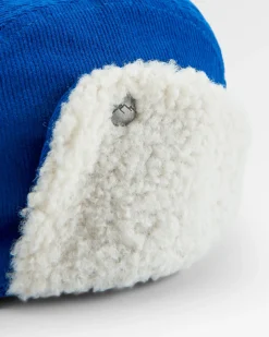 Hats & Caps|Passenger Daytime Recycled Cotton Sherpa Lined Hat - Azure Blue AzureBlue