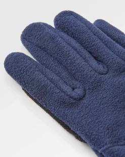 Gloves|Gloves|Passenger Daytrip Recycled Polar Fleece Touch Screen Gloves - Rich Navy RichNavy