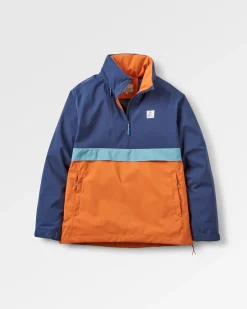 Jackets|Outdoor Active|Passenger Diablo Recycled Water Resistant Pullover - Rich Navy RichNavy