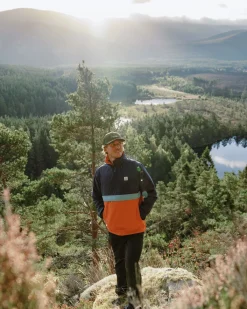 Jackets|Outdoor Active|Passenger Diablo Recycled Water Resistant Pullover - Rich Navy RichNavy