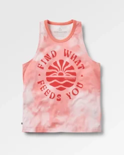 Tank Tops|Passenger Discovery Organic Cotton Tank Top - Tie Dye Shell Pink TieDyeShellPink