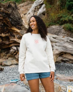 Sweatshirts|Passenger Discovery Recycled Cotton Sweatshirt - Milky Marl MilkyMarl