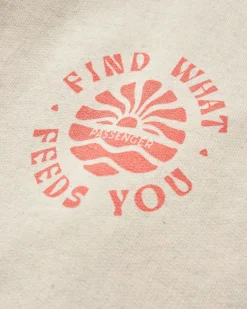 Sweatshirts|Passenger Discovery Recycled Cotton Sweatshirt - Milky Marl MilkyMarl