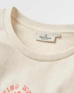 Sweatshirts|Passenger Discovery Recycled Cotton Sweatshirt - Milky Marl MilkyMarl