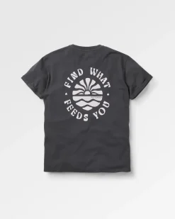 Tops & T-Shirts|T-Shirts & Tank Tops|Passenger Discovery Rolled Sleeve T-Shirt - Black