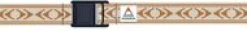 Belts|Belts|Passenger Dock Belt - Stepping Stone - Sunrise Orange/Birch SunriseOrange/Birch
