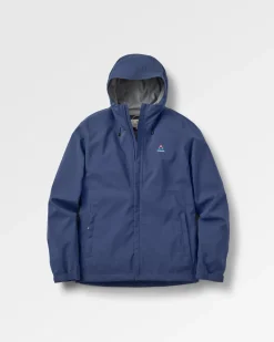 Jackets|Outdoor Active|Passenger Downpour Recycled Waterproof Jacket - Rich Navy RichNavy