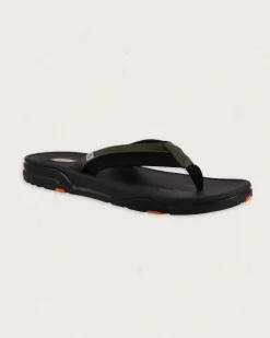 Footwear|Flip Flops & Sandals|Passenger Downriver Flip Flop - Khaki Green KhakiGreen