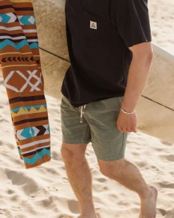 Shorts|Shorts|Passenger Drifter Cord Shorts - Pistachio