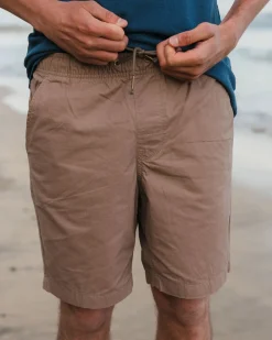Shorts|Shorts|Passenger Drifter Organic Twill Shorts - Taupe
