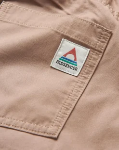 Shorts|Shorts|Passenger Drifter Organic Twill Shorts - Taupe
