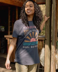 T-Shirts & Tank Tops|Passenger Drifters Oversized Recycled Cotton T-Shirt - Charcoal
