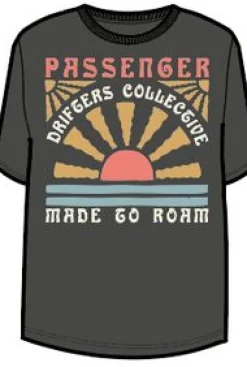 T-Shirts & Tank Tops|Passenger Drifters Oversized Recycled Cotton T-Shirt - Charcoal