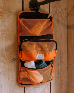 Backpacks & Bags|Wash Bags|Passenger Drop Recycled Wash Kit - Sunrise Orange SunriseOrange