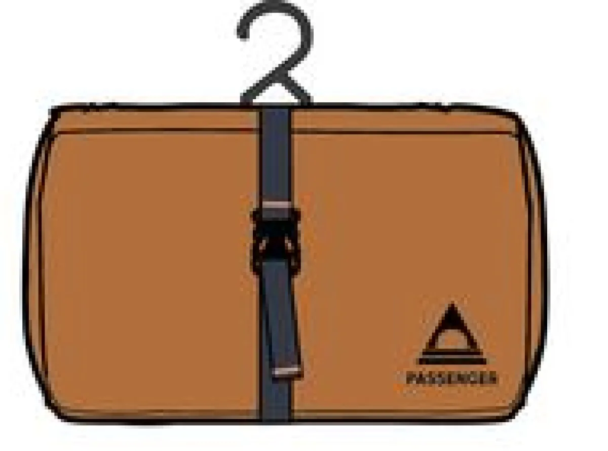 Backpacks & Bags|Wash Bags|Passenger Drop Recycled Wash Kit - Sunrise Orange SunriseOrange