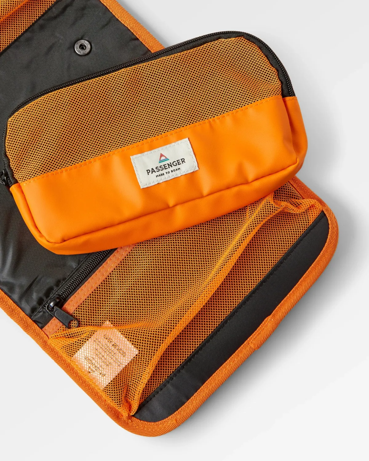 Backpacks & Bags|Wash Bags|Passenger Drop Recycled Wash Kit - Sunrise Orange SunriseOrange