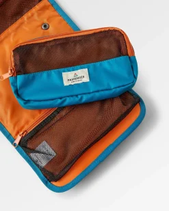 Backpacks & Bags|Wash Bags|Passenger Drop Recycled Wash Kit - Tidal Blue TidalBlue