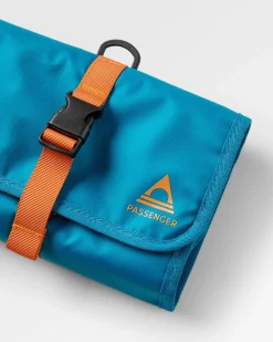 Backpacks & Bags|Wash Bags|Passenger Drop Recycled Wash Kit - Tidal Blue TidalBlue