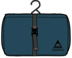 Backpacks & Bags|Wash Bags|Passenger Drop Recycled Wash Kit - Tidal Blue TidalBlue