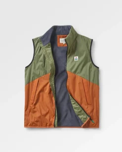 Jackets|Insulated|Passenger Dusk Recycled Insulated Vest - Dusty Olive DustyOlive
