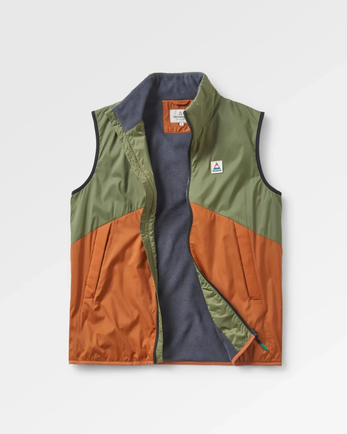 Jackets|Insulated|Passenger Dusk Recycled Insulated Vest - Dusty Olive DustyOlive