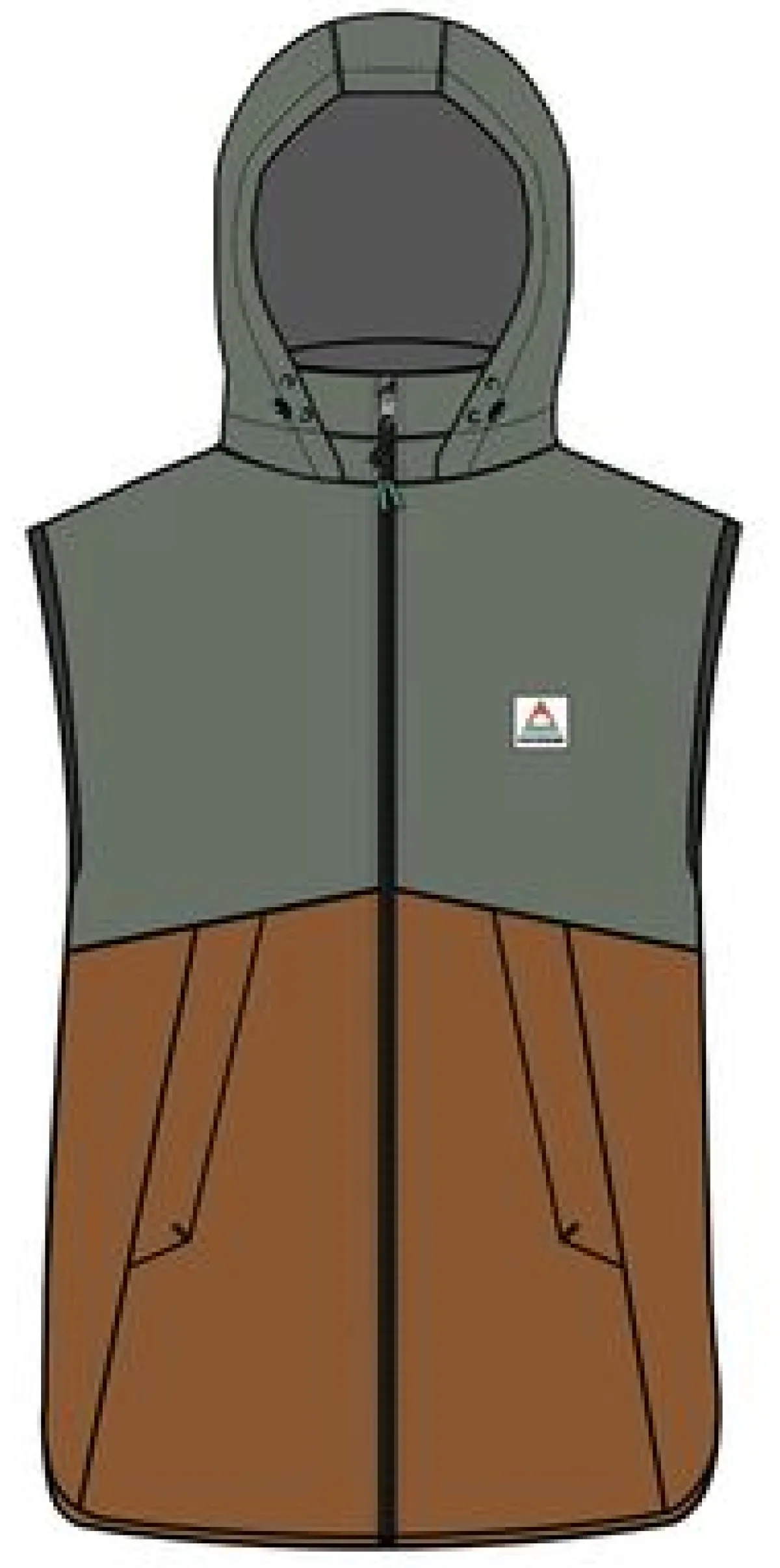 Jackets|Insulated|Passenger Dusk Recycled Insulated Vest - Dusty Olive DustyOlive