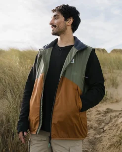 Jackets|Insulated|Passenger Dusk Recycled Insulated Vest - Dusty Olive DustyOlive