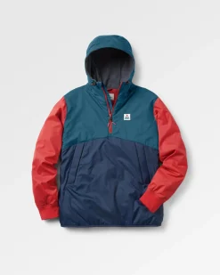 Jackets|Insulated|Passenger Dusk Recycled Insulated Anorak - Blue Steel BlueSteel