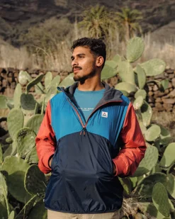 Jackets|Insulated|Passenger Dusk Recycled Insulated Anorak - Blue Steel BlueSteel