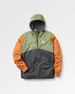 Jackets|Insulated|Passenger Dusk Recycled Insulated Pullover - Dusty Olive DustyOlive