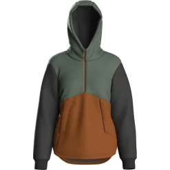 Jackets|Insulated|Passenger Dusk Recycled Insulated Pullover - Dusty Olive DustyOlive