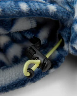 Fleece|Passenger Ebb Recycled Polar Fleece - Mountain Geo Gray Blue MountainGeoGrayBlue