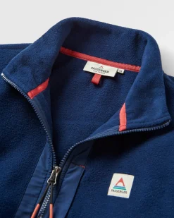 Fleece|Passenger Ebb Recycled Polar Fleece - Rich Navy RichNavy