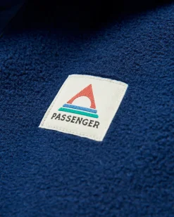 Fleece|Passenger Ebb Recycled Polar Fleece - Rich Navy RichNavy