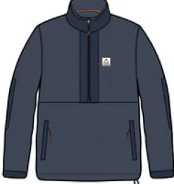 Fleece|Passenger Ebb Recycled Polar Fleece - Rich Navy RichNavy