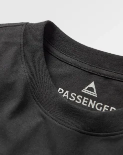 T-Shirts & Tank Tops|Passenger Elbio Recycled Relaxed Fit T-Shirt - Black