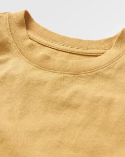 T-Shirts & Tank Tops|Passenger Elbio Recycled Relaxed Fit T-Shirt - Mustard Gold MustardGold