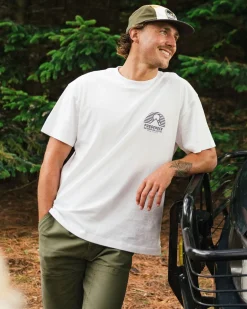T-Shirts & Tank Tops|Passenger Elbio Recycled Relaxed Fit T-Shirt - White