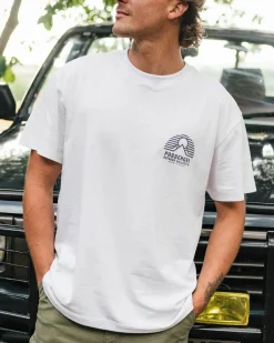 T-Shirts & Tank Tops|Passenger Elbio Recycled Relaxed Fit T-Shirt - White