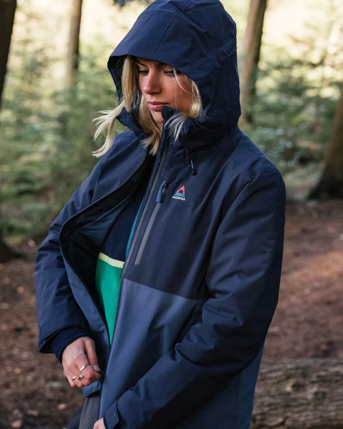 Jackets|Outdoor Active|Passenger Elevate Insulated Waterproof Jacket - Rich Navy RichNavy