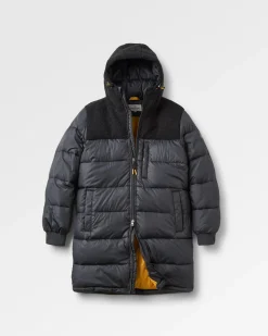 Jackets|Parkas & Coats|Passenger Elowen Hooded Recycled Insulated Jacket - Black