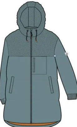 Jackets|Parkas & Coats|Passenger Elowen Hooded Recycled Insulated Jacket - Arctic