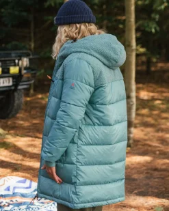 Jackets|Parkas & Coats|Passenger Elowen Hooded Recycled Insulated Jacket - Arctic