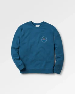 Sweatshirts|Hoodies & Sweatshirts|Passenger Escapism Long Sleeve Sweatshirt - Dark Denim DarkDenim