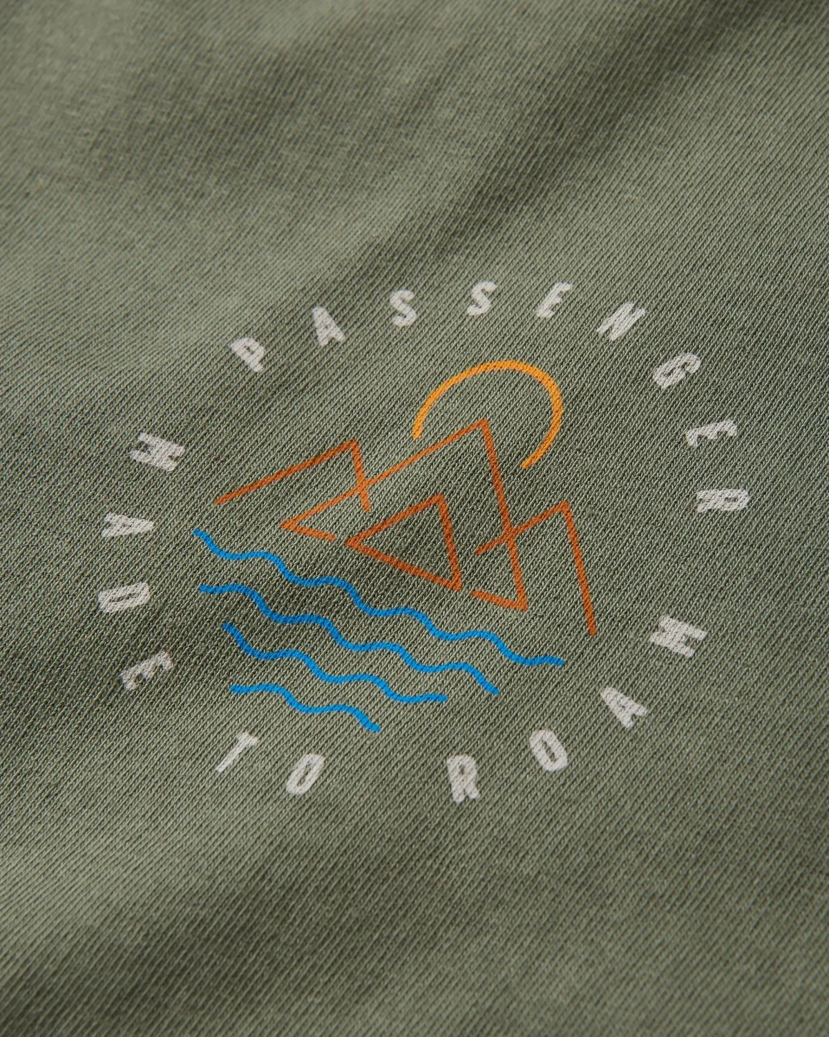 T-Shirts & Tank Tops|T-Shirts & Tank Tops|Passenger Escapism Recycled Cotton T-Shirt - Dusty Olive DustyOlive
