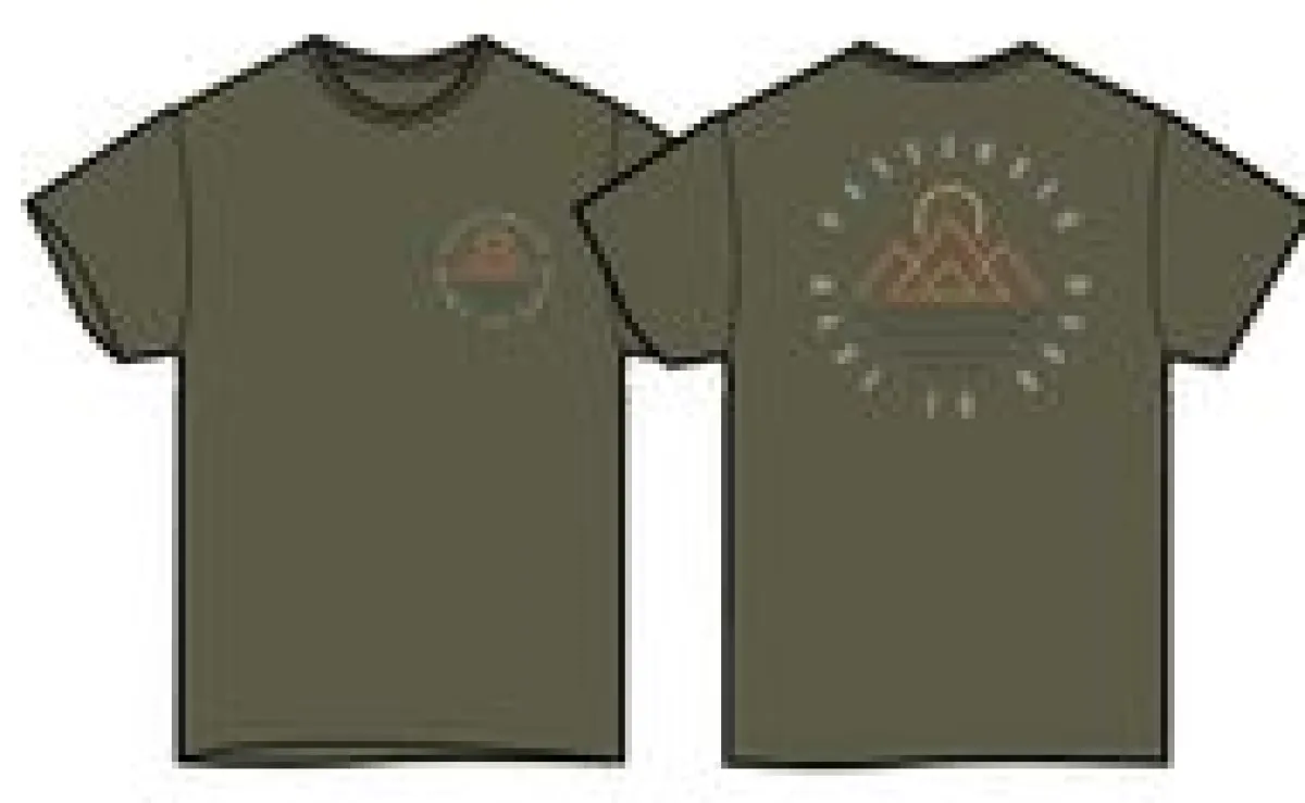 T-Shirts & Tank Tops|T-Shirts & Tank Tops|Passenger Escapism Recycled Cotton T-Shirt - Dusty Olive DustyOlive