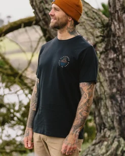 T-Shirts & Tank Tops|T-Shirts & Tank Tops|Passenger Escapism Recycled Cotton T-Shirt - Black