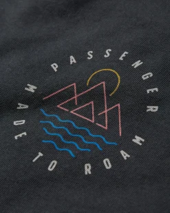 T-Shirts & Tank Tops|T-Shirts & Tank Tops|Passenger Escapism Recycled Cotton T-Shirt - Black